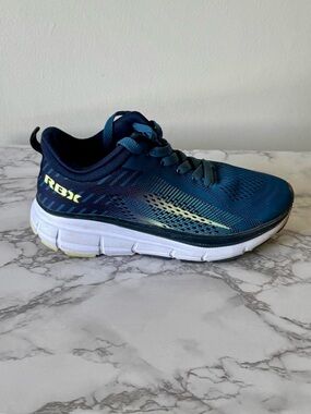 RBX Teal and Yellow Men's Running Shoe